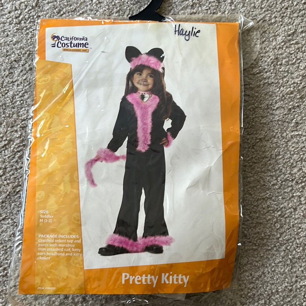 **Worn Once** Pretty Kitty Toddler Costume